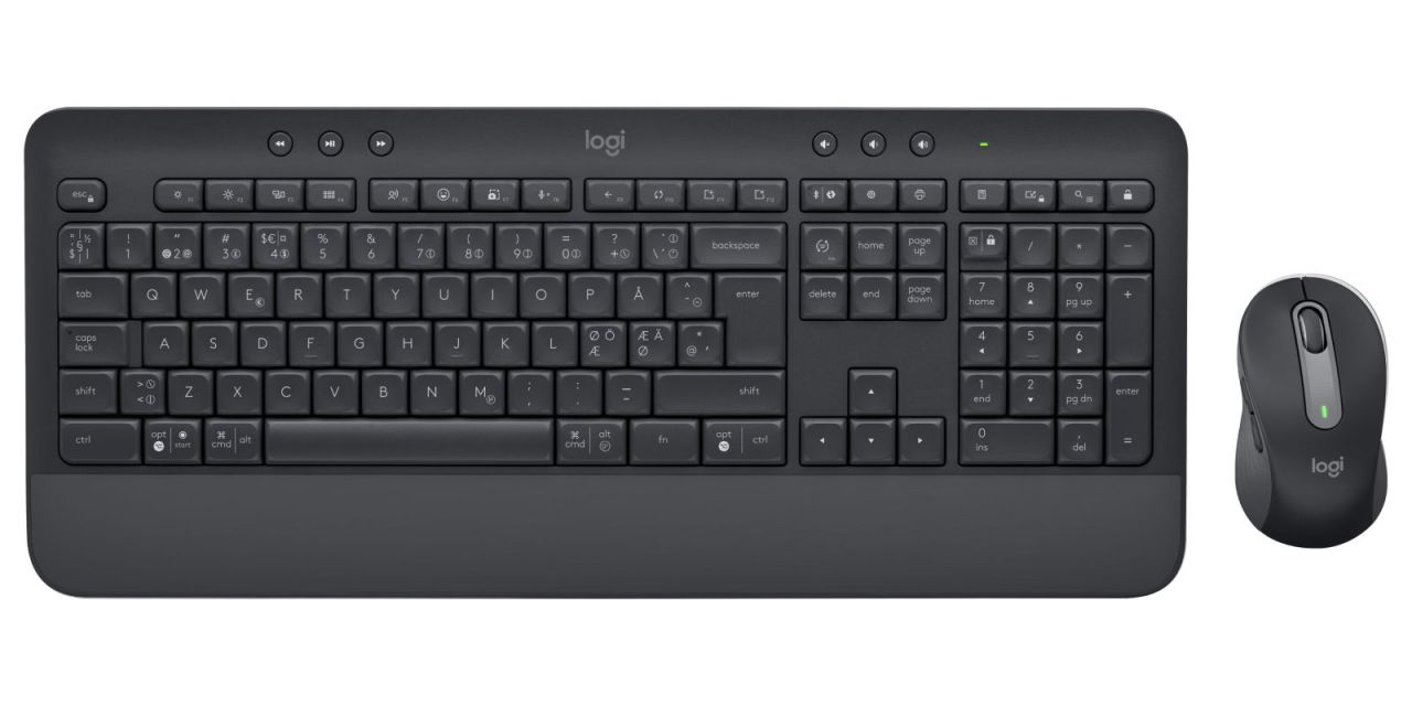Logitech Signature MK650 Combo for Business Wireless Keyboard+Mouse Graphite US Logitech Signature MK650 Combo for Business Wireless Keyboard+Mouse Graphite US