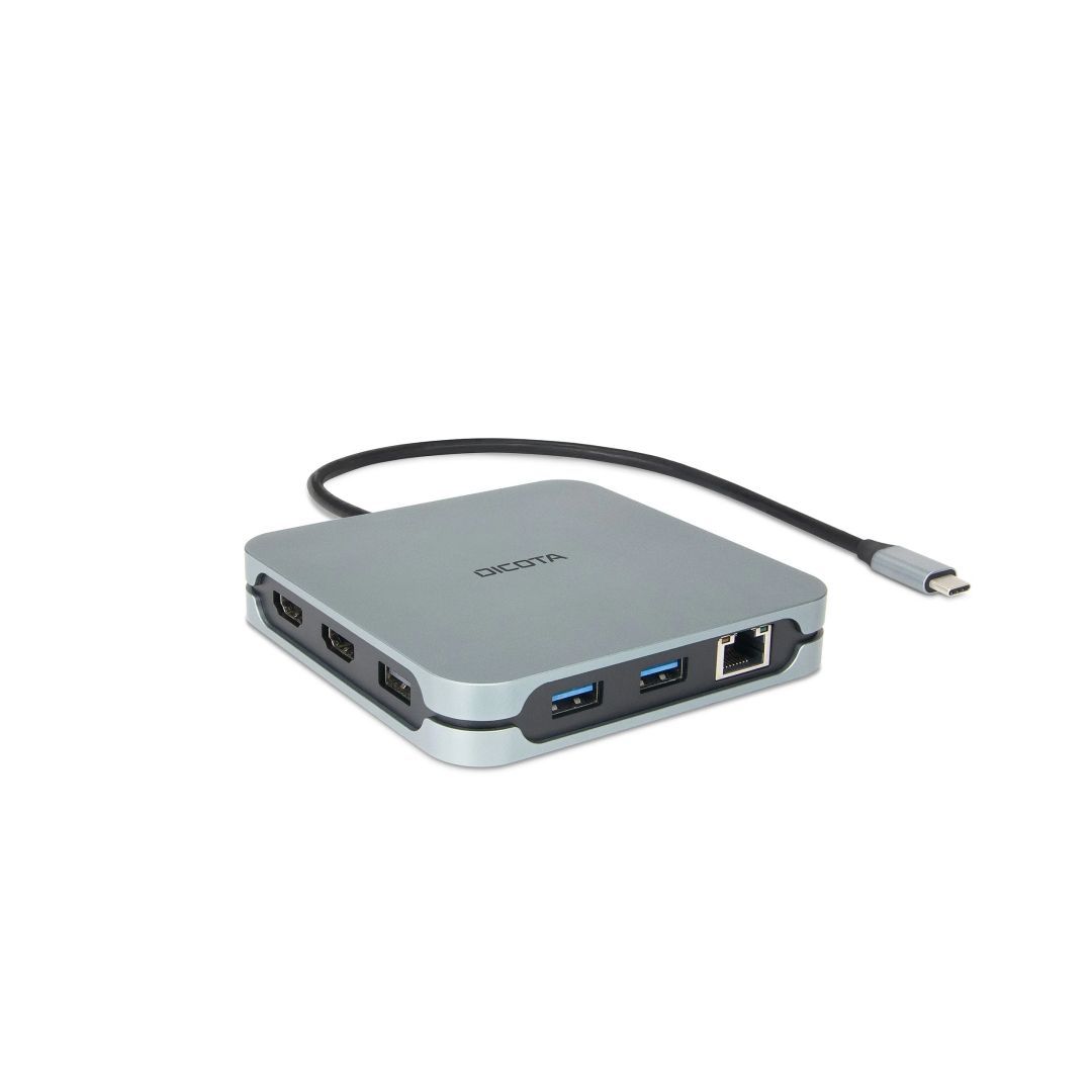 Dicota USB-C 10-in-1 Docking Station 8K HDMI PD 100W Dicota USB-C 10-in-1 Docking Station 8K HDMI PD 100W