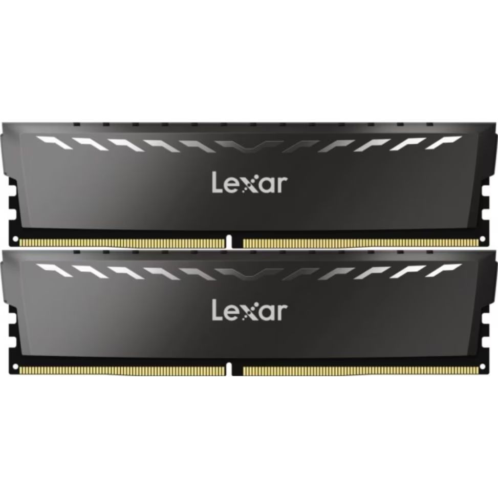 Lexar 32GB DDR4 3200MHz Kit(2x16GB) Thor Black Lexar 32GB DDR4 3200MHz Kit(2x16GB) Thor Black