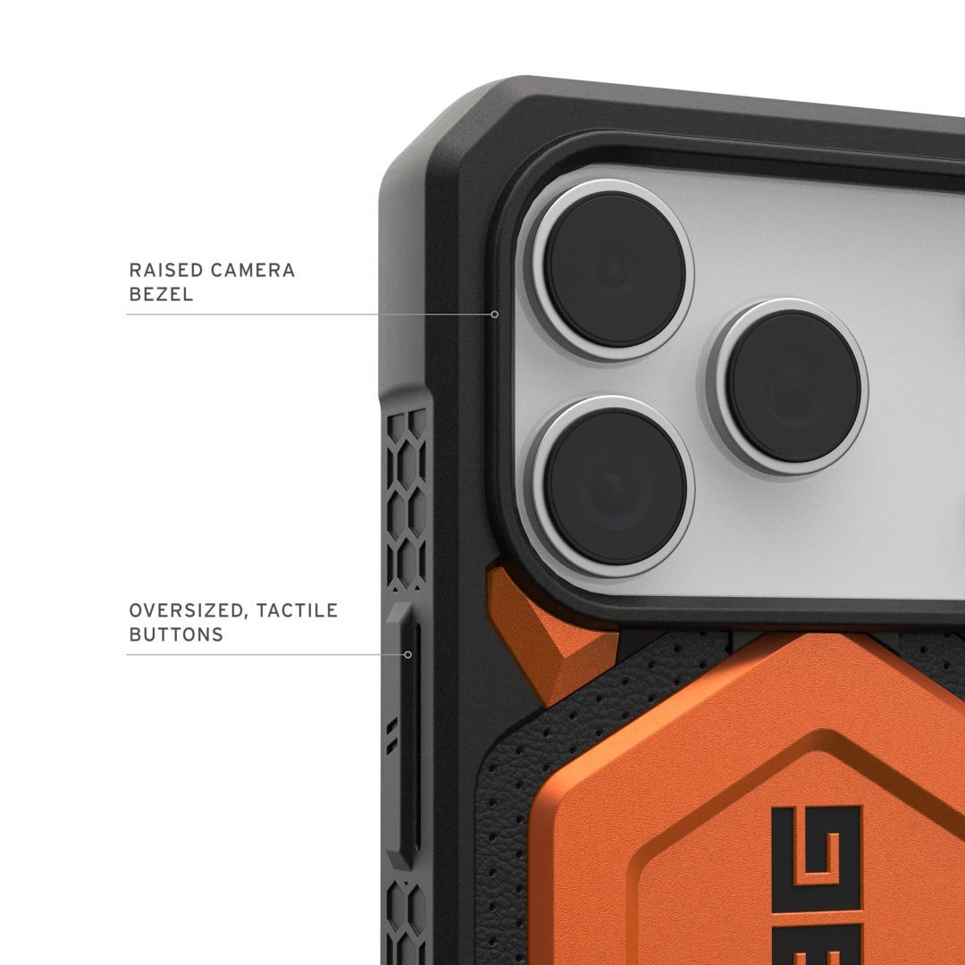 UAG Monarch Pro for iPhone 17 Pro Orange UAG Monarch Pro for iPhone 17 Pro Orange