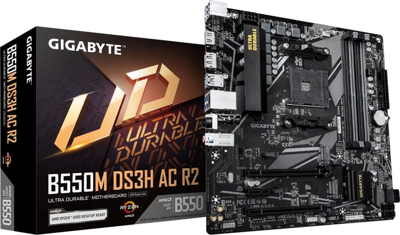 Gigabyte B550M DS3H AC R2 Gigabyte B550M DS3H AC R2