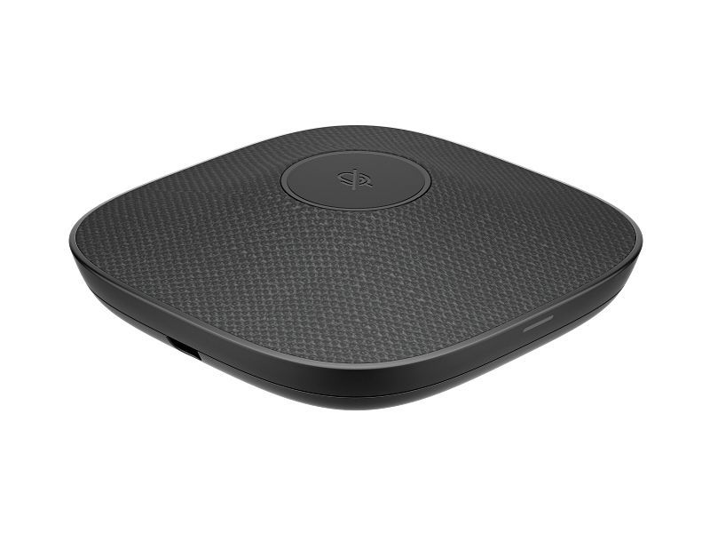 Poly Plantronics A2 Black Table Microphone w/ Mounting Plate Black Poly Plantronics A2 Black Table Microphone w/ Mounting Plate Black