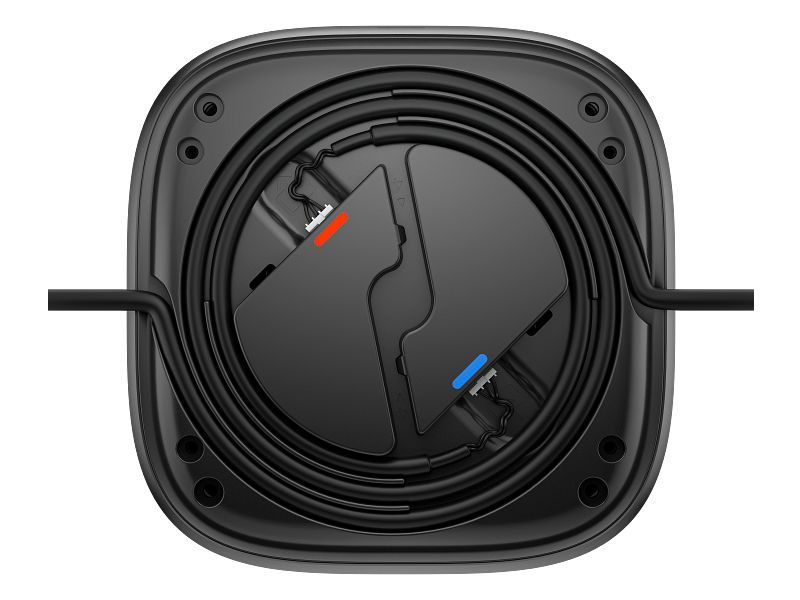 Poly Plantronics A2 Black Table Microphone w/ Mounting Plate Black Poly Plantronics A2 Black Table Microphone w/ Mounting Plate Black