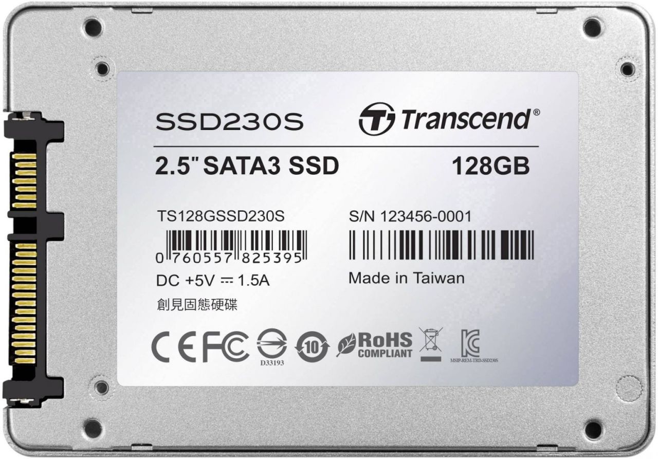 Transcend 128GB 2,5" SATA3 SSD230S Transcend 128GB 2,5" SATA3 SSD230S
