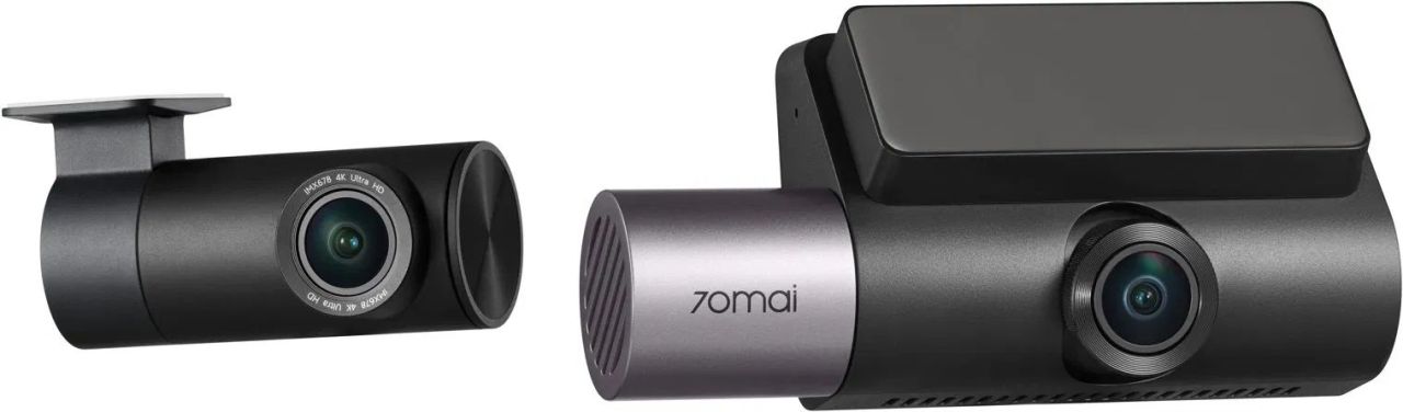 Xiaomi 70mai Dash Cam 4K T800 HDR + RC41 Set Black Xiaomi 70mai Dash Cam 4K T800 HDR + RC41 Set Black
