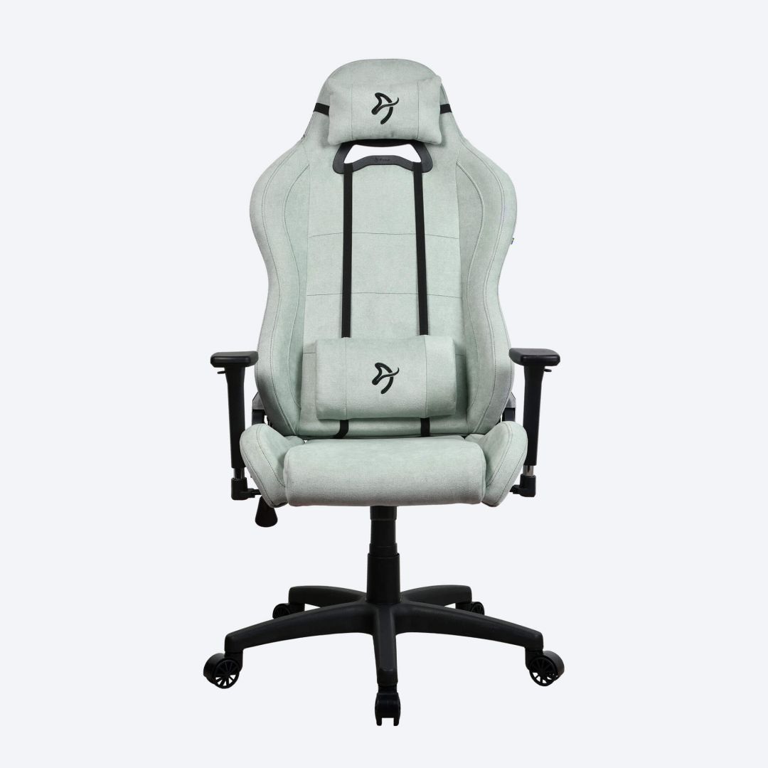 Arozzi Torretta Soft Fabric v2 Gaming Chair Pearl Green Arozzi Torretta Soft Fabric v2 Gaming Chair Pearl Green