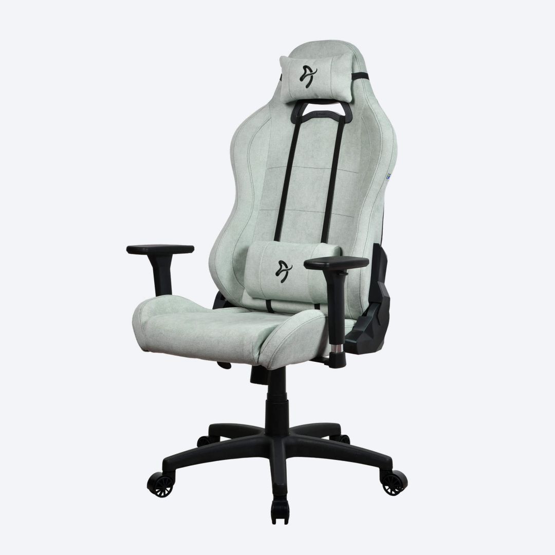 Arozzi Torretta Soft Fabric v2 Gaming Chair Pearl Green Arozzi Torretta Soft Fabric v2 Gaming Chair Pearl Green