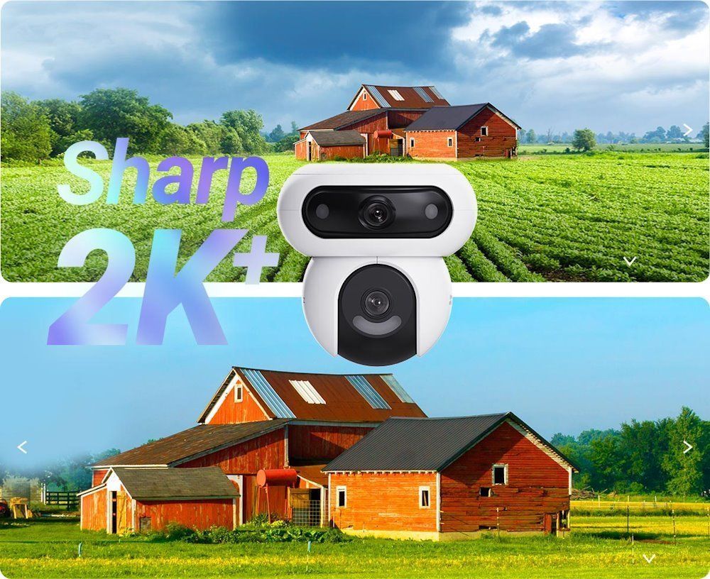 Ezviz H90 2K Dual-Lens Pan & Tilt Wi-Fi Camera Ezviz H90 2K Dual-Lens Pan & Tilt Wi-Fi Camera
