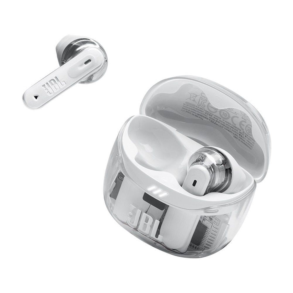 JBL Tune Flex 2 Ghost Edition Bluetooth Headset White JBL Tune Flex 2 Ghost Edition Bluetooth Headset White