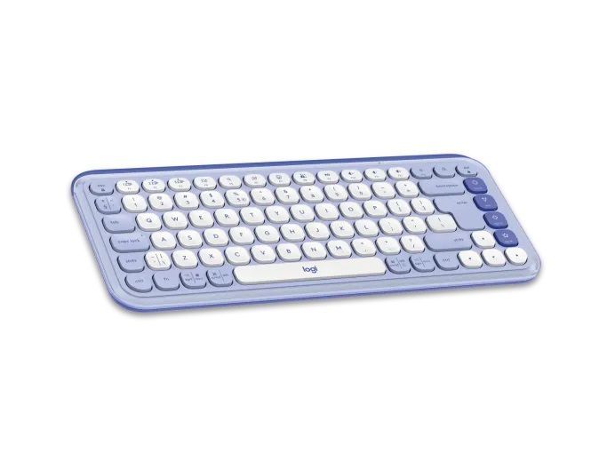 Logitech Pop Icon Wireless Keyboard Combo Lilac/Off White US Logitech Pop Icon Wireless Keyboard Combo Lilac/Off White US