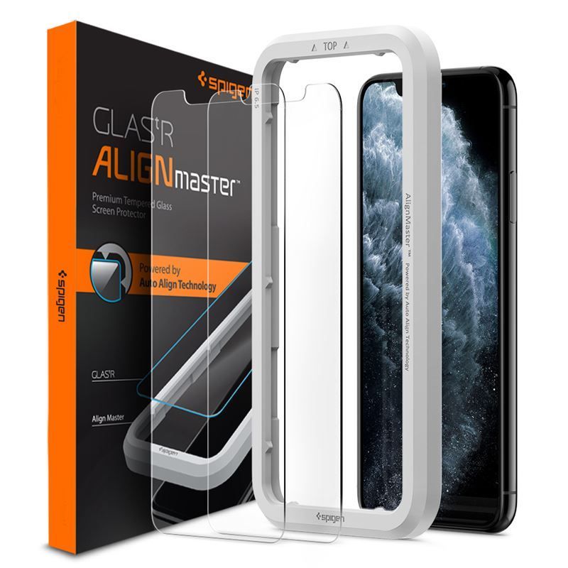 Spigen Align Glas.tR 2 pack - iPhone 11 Pro/XS/X Spigen Align Glas.tR 2 pack - iPhone 11 Pro/XS/X