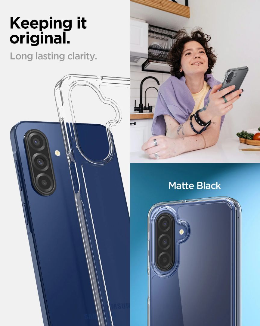 Spigen Ultra Hybrid case for Samsung Galaxy A17/ A17 5G Crystal Clear Spigen Ultra Hybrid case for Samsung Galaxy A17/ A17 5G Crystal Clear