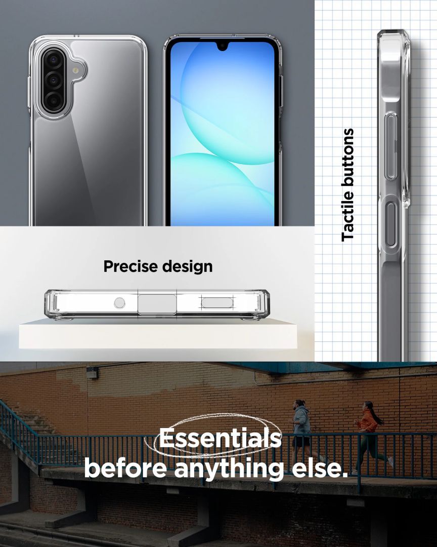 Spigen Ultra Hybrid case for Samsung Galaxy A17/ A17 5G Crystal Clear Spigen Ultra Hybrid case for Samsung Galaxy A17/ A17 5G Crystal Clear