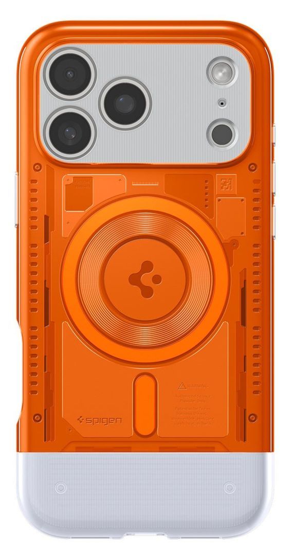 Spigen Classic C1 MagSafe case for iPhone 17 Pro Max Tangerine Spigen Classic C1 MagSafe case for iPhone 17 Pro Max Tangerine