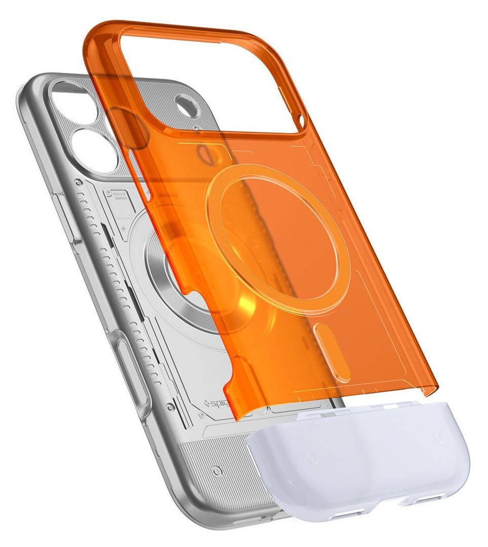 Spigen Classic C1 MagSafe case for iPhone 17 Pro Max Tangerine Spigen Classic C1 MagSafe case for iPhone 17 Pro Max Tangerine