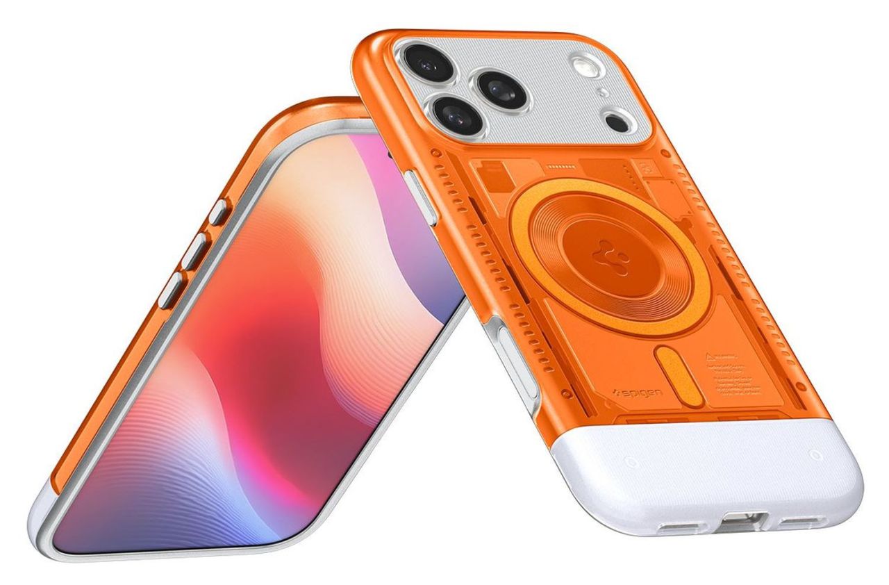 Spigen Classic C1 MagSafe case for iPhone 17 Pro Max Tangerine Spigen Classic C1 MagSafe case for iPhone 17 Pro Max Tangerine