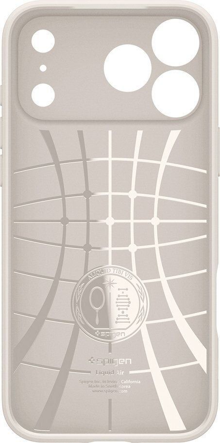 Spigen Liquid Air case for iPhone 17 Pro Natural Titanium Spigen Liquid Air case for iPhone 17 Pro Natural Titanium