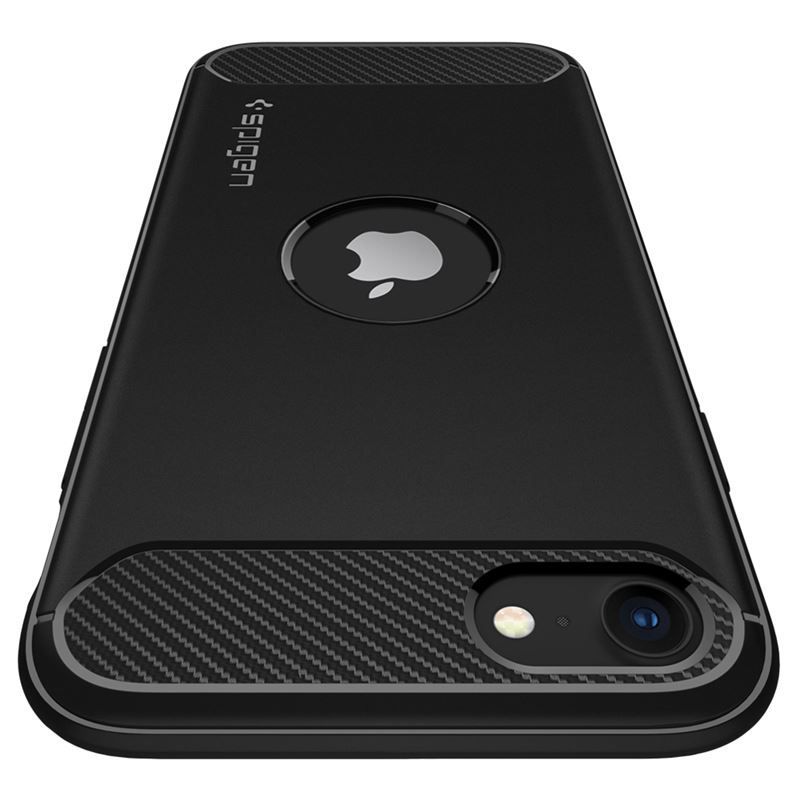 Spigen Rugged Armor, black - iPhone SE (2022/2020) Spigen Rugged Armor, black - iPhone SE (2022/2020)