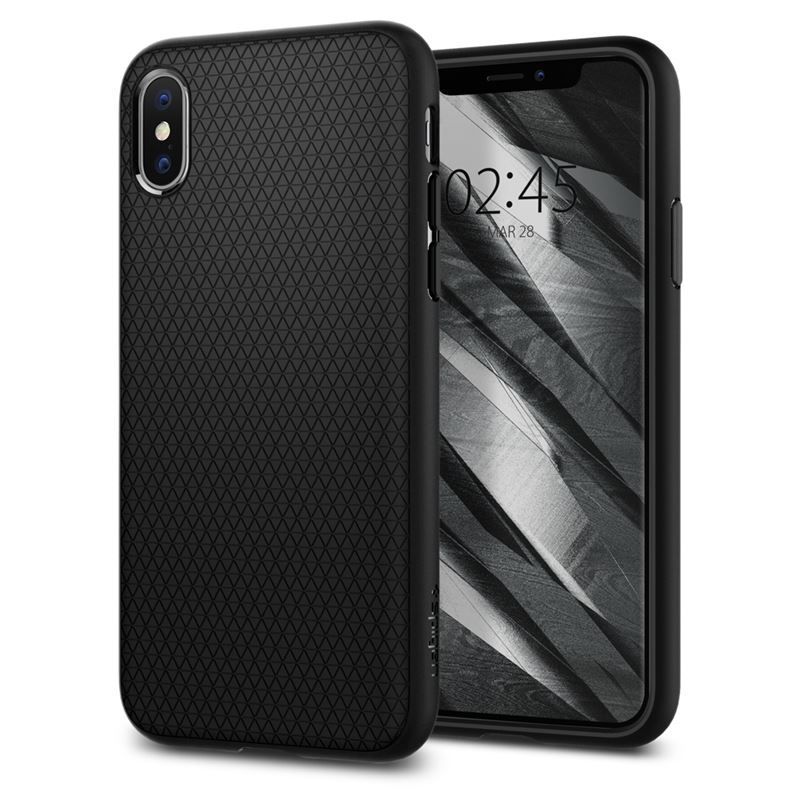 Spigen Liquid Air, black - iPhone XS/X Spigen Liquid Air, black - iPhone XS/X