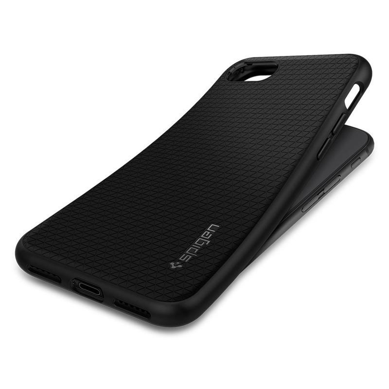 Spigen Liquid Air, black - iPhone SE (2022/2020)/8/7 Spigen Liquid Air, black - iPhone SE (2022/2020)/8/7