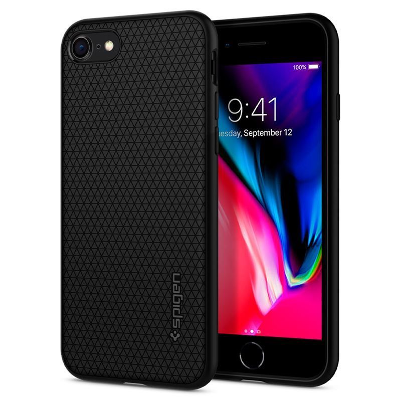 Spigen Liquid Air, black - iPhone SE (2022/2020)/8/7 Spigen Liquid Air, black - iPhone SE (2022/2020)/8/7