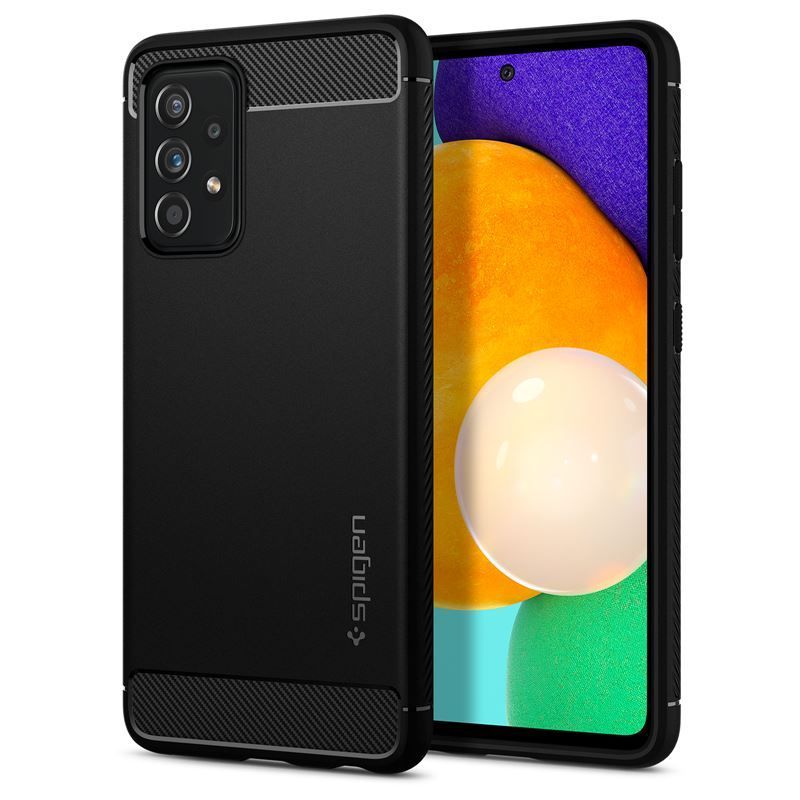 Spigen Rugged Armor, black - Samsung Galaxy A52s 5G/Galaxy A52 (LTE/5G) Spigen Rugged Armor, black - Samsung Galaxy A52s 5G/Galaxy A52 (LTE/5G)