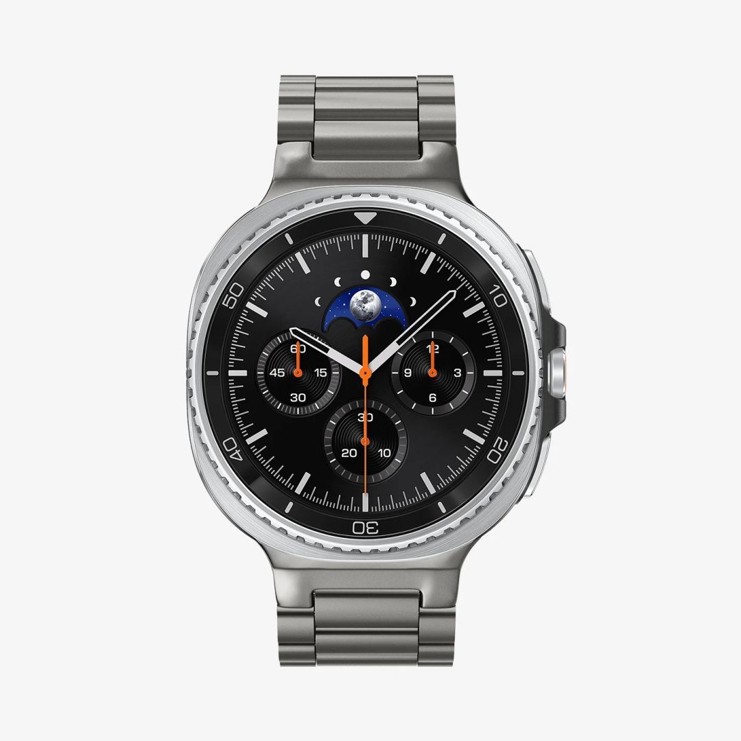 Spigen Modern Fit 316L Band for Samsung Galaxy Watch 8 (40/44/46mm) Silver