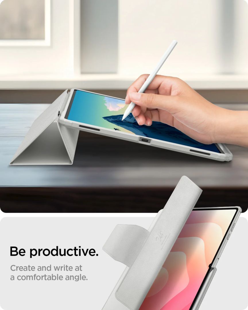 Spigen Ultra Hybrid Pro case for Samsung Galaxy Tab S11 Gray