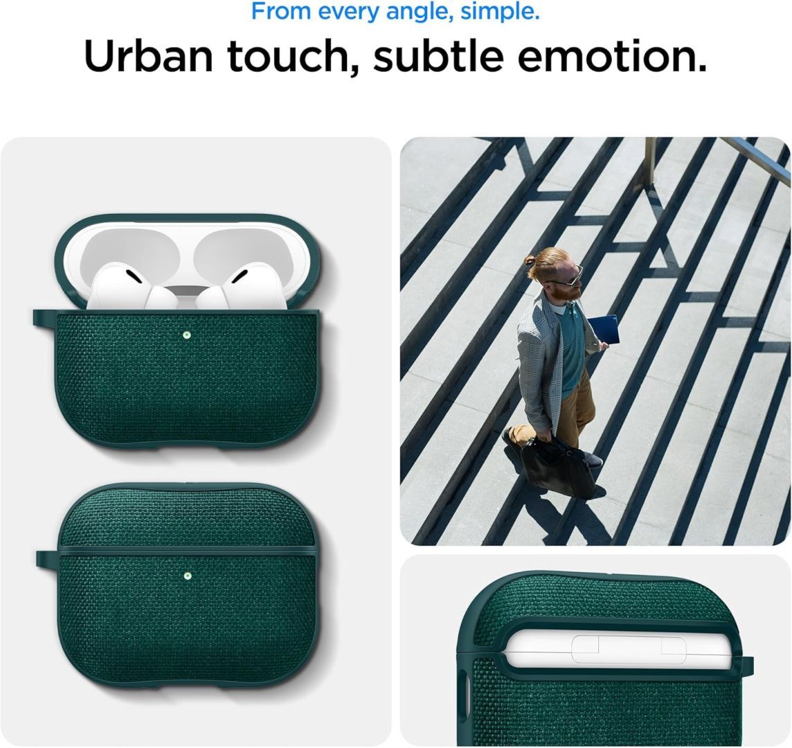 Spigen Urban Fit case for AirPods Pro 3 Midnight Green Spigen Urban Fit case for AirPods Pro 3 Midnight Green