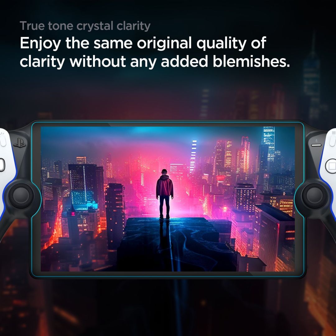 Spigen Glass tR EZ Fit PlayStation Portal Remote Player