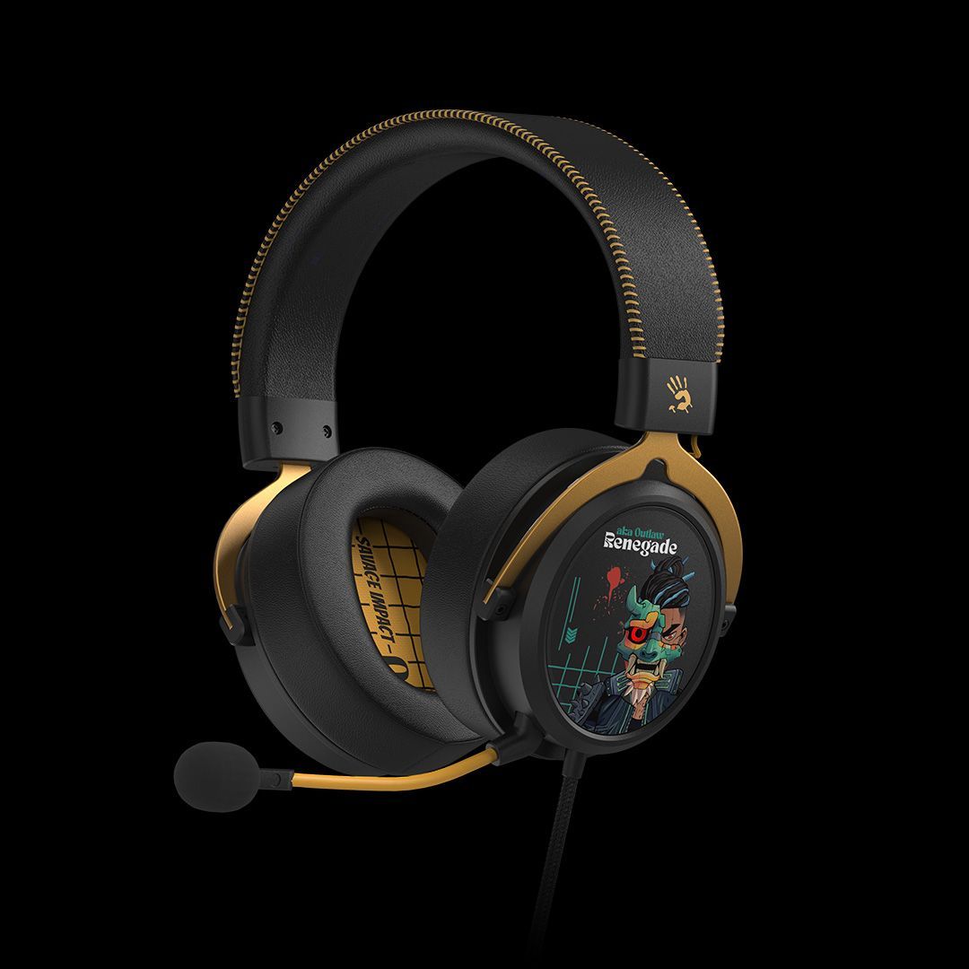 A4-Tech Bloody M595 Gaming Headset Renegade Midnight A4-Tech Bloody M595 Gaming Headset Renegade Midnight