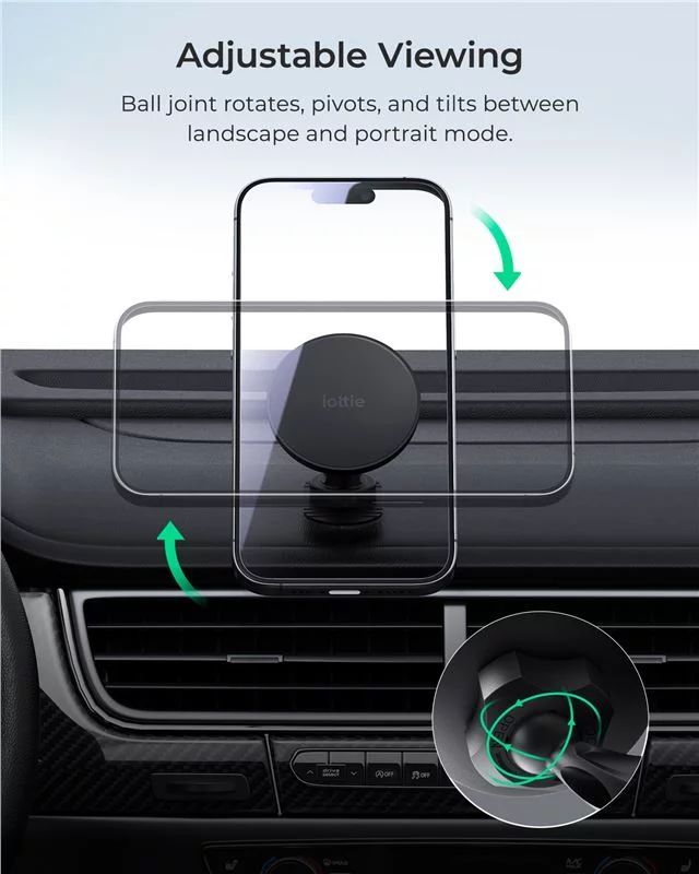 iOttie iTap 3 MagSafe Flush Mount with Magnetic Ring Adapter iOttie iTap 3 MagSafe Flush Mount with Magnetic Ring Adapter