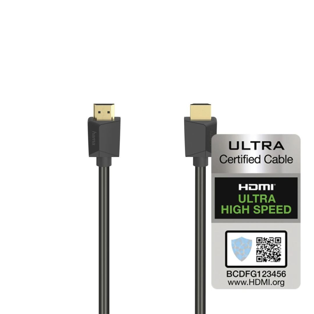 Hama Ultra High Speed HDMI 8K cable 1m Black