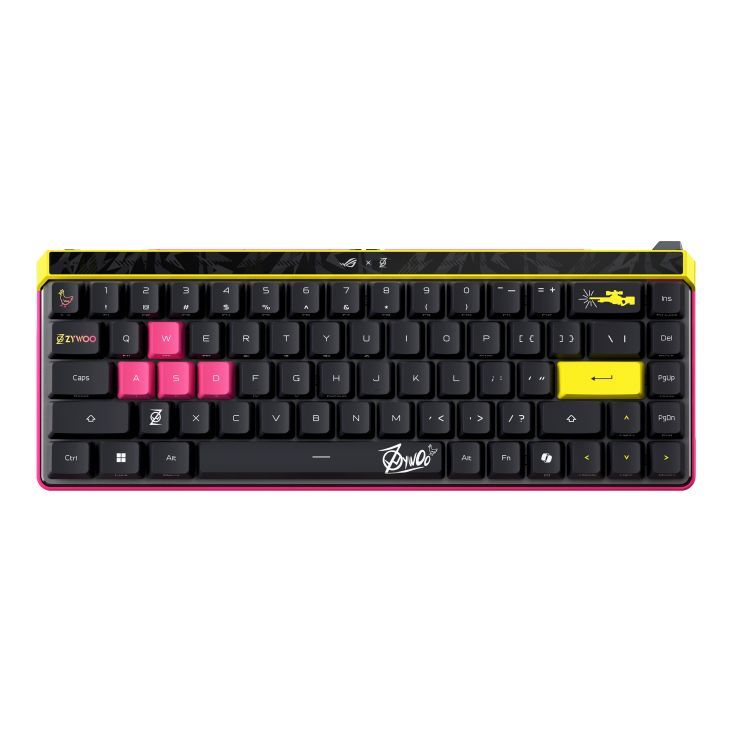 Asus ROG Falchion Ace HFX ZywOo Edition Gaming Keyboard Black/Pink US Asus ROG Falchion Ace HFX ZywOo Edition Gaming Keyboard Black/Pink US