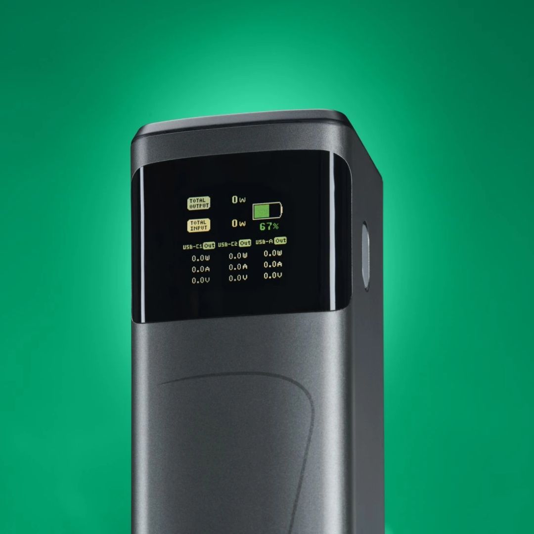 Hama ”High Power” 65W 20000mAh PowerBank Grey Hama ”High Power” 65W 20000mAh PowerBank Grey