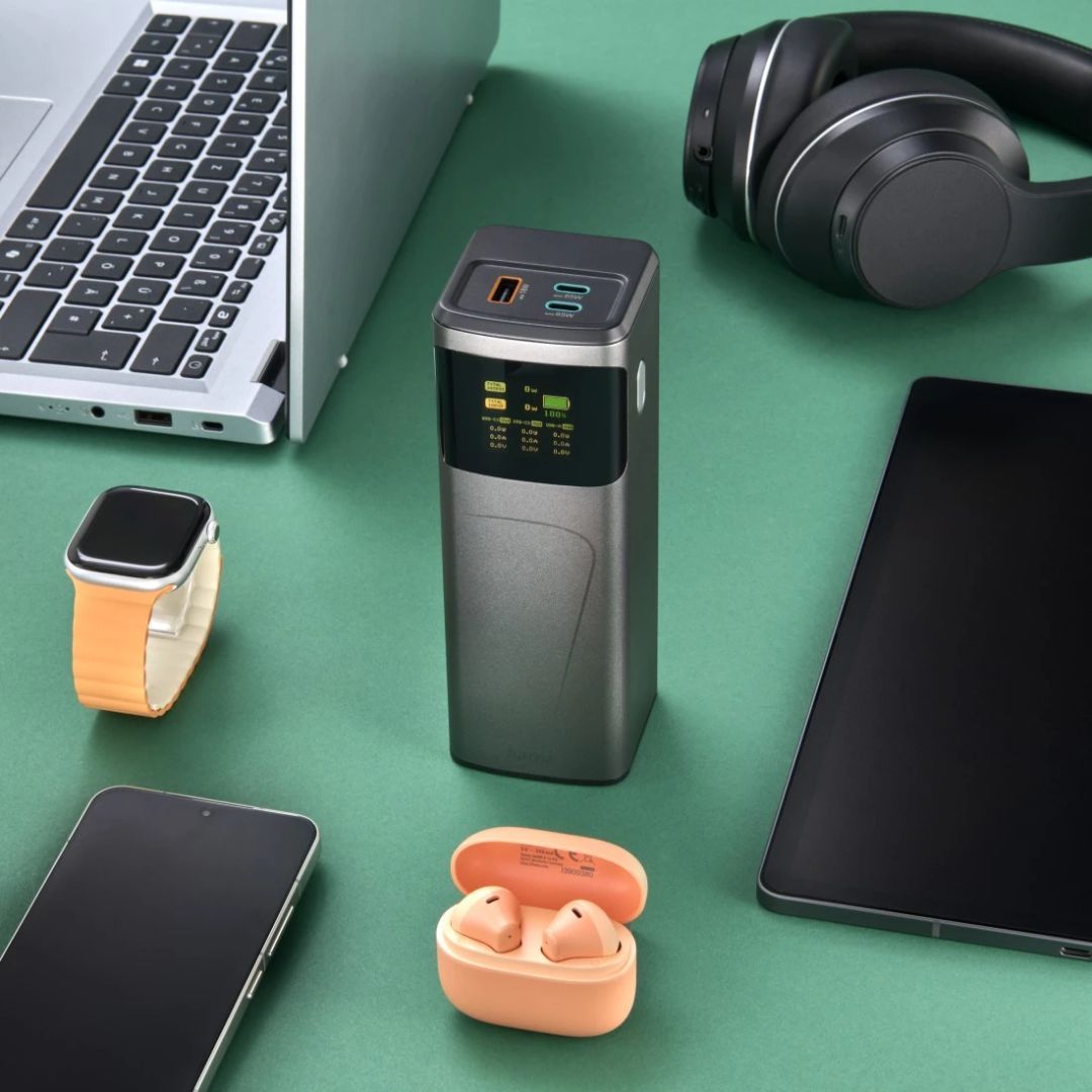 Hama ”High Power” 65W 20000mAh PowerBank Grey Hama ”High Power” 65W 20000mAh PowerBank Grey