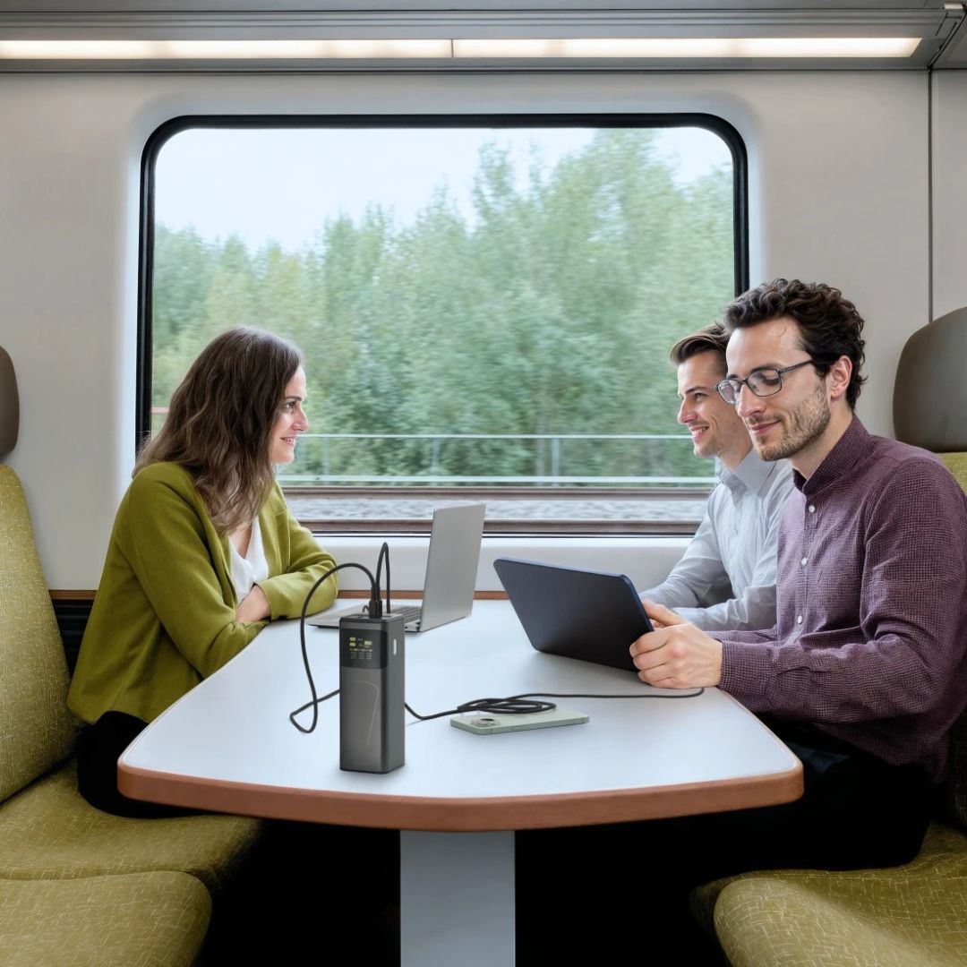 Hama ”High Power” 200W 24000mAh PowerBank Grey Hama ”High Power” 200W 24000mAh PowerBank Grey