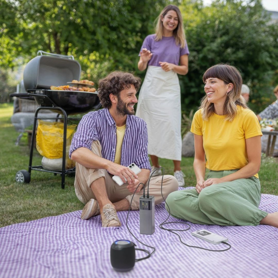 Hama ”High Power” 200W 24000mAh PowerBank Grey Hama ”High Power” 200W 24000mAh PowerBank Grey