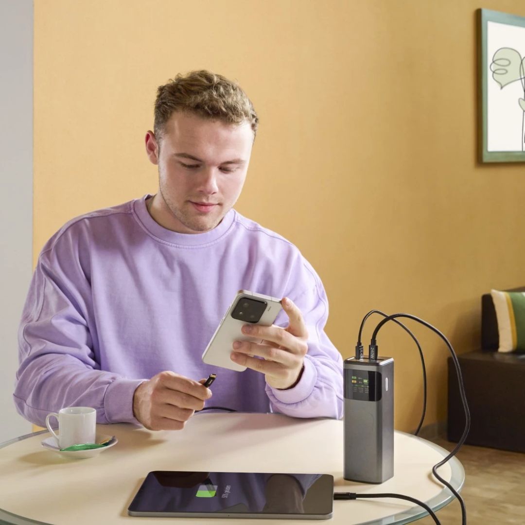 Hama ”High Power” 150W 24000mAh PowerBank Grey Hama ”High Power” 150W 24000mAh PowerBank Grey