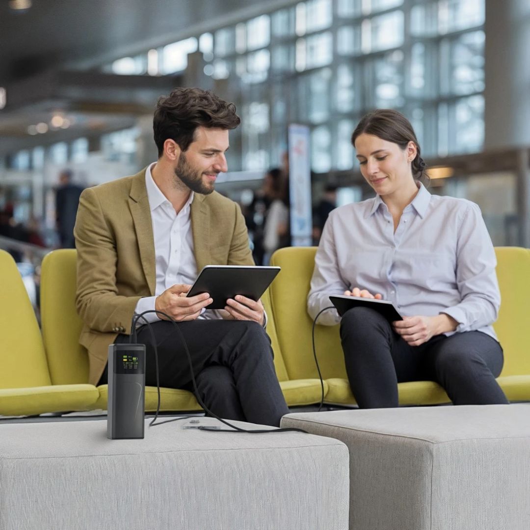 Hama ”High Power” 150W 24000mAh PowerBank Grey Hama ”High Power” 150W 24000mAh PowerBank Grey