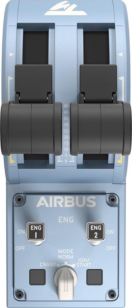 Thrustmaster TCA Quadrant Airbus Edition Gázkar Black/Blue