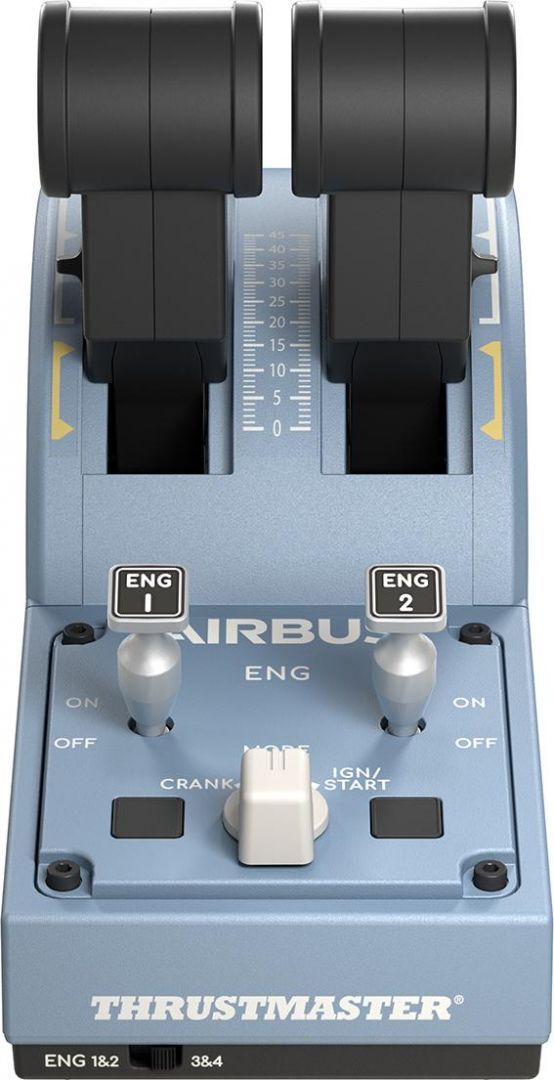 Thrustmaster TCA Quadrant Airbus Edition Gázkar Black/Blue