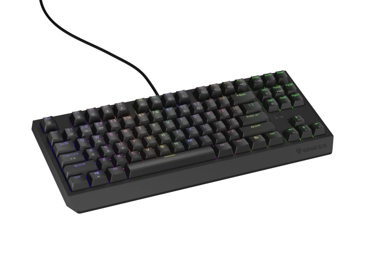 Genesis Thor 230 TKL RGB Mechanical Gaming Keyboard Black US Genesis Thor 230 TKL RGB Mechanical Gaming Keyboard Black US