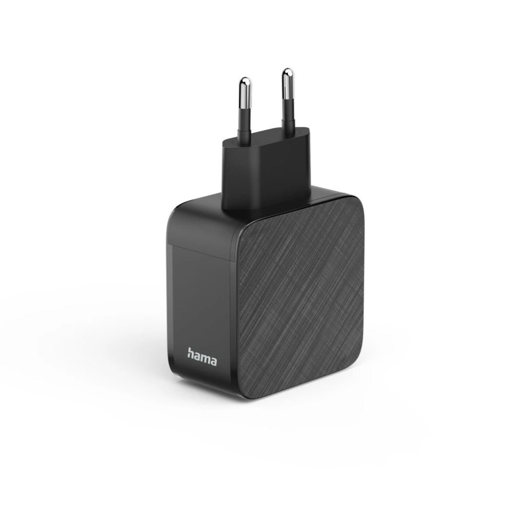 Hama Fast Charger 2x USB-C PD 1x USB-A QC 65W Black Hama Fast Charger 2x USB-C PD 1x USB-A QC 65W Black