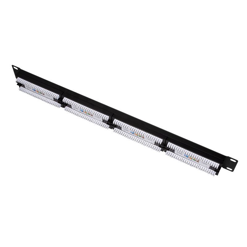 Logilink Cat.5e Patch Panel 24 ports unshielded 19 inch rack mount Black Logilink Cat.5e Patch Panel 24 ports unshielded 19 inch rack mount Black