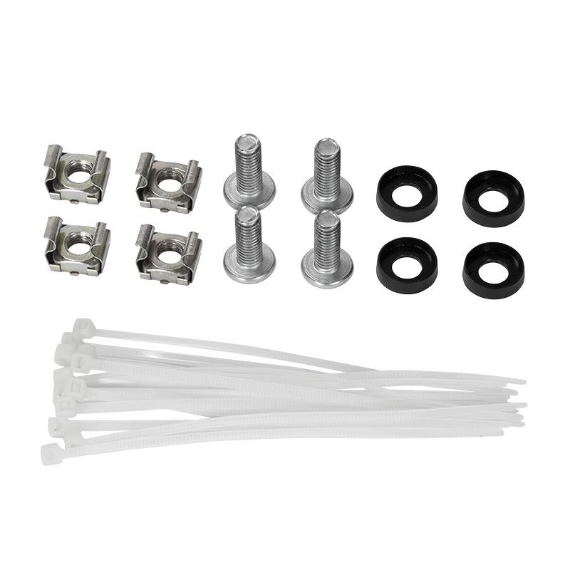 Logilink Cat.6A Patch Panel 24 ports shielded 19 inch rack mount Black Logilink Cat.6A Patch Panel 24 ports shielded 19 inch rack mount Black