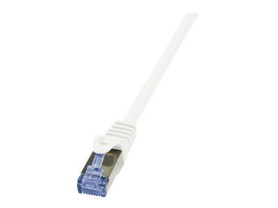 Logilink CAT6A S-FTP Patch Cable 25cm White Logilink CAT6A S-FTP Patch Cable 25cm White