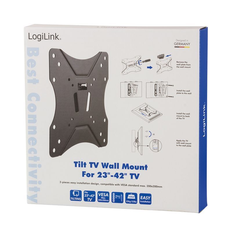 Logilink BP0005 23-42" TV wall mount Fix Logilink BP0005 23-42" TV wall mount Fix