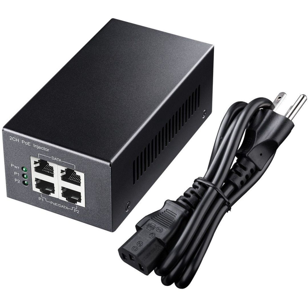 Cudy POE200 2-Channel 30W Gigabit PoE+/PoE Injector