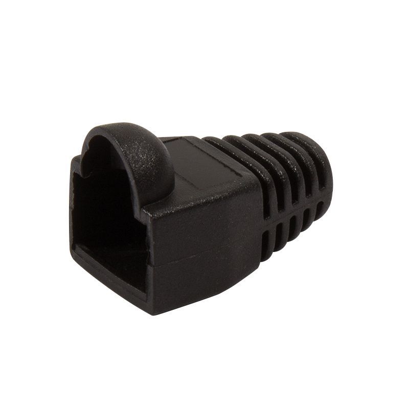 Logilink J45 plug strain relief boot 5,8mm 100db Black Logilink J45 plug strain relief boot 5,8mm 100db Black